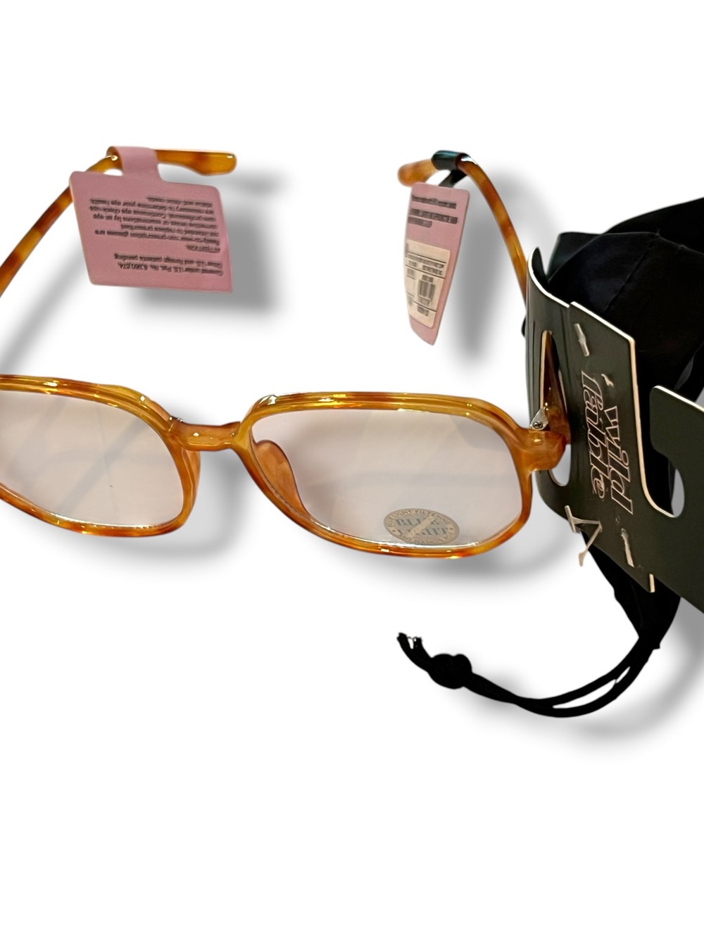 Wild Fable Blue Light Filtering Glasses & Protective Bag Melon Orange NEW D-5 - Picture 2 of 7